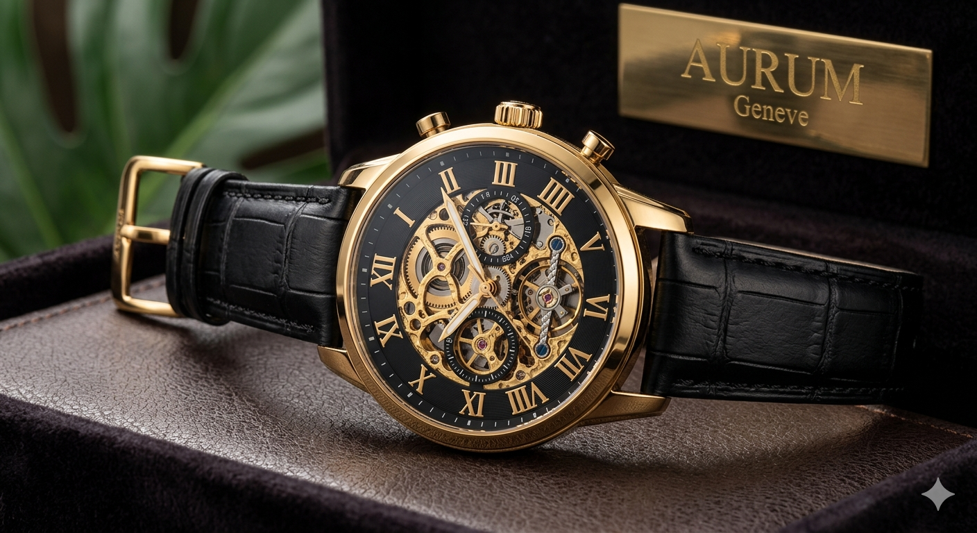 FORSINING Montre squelette pour homme Montre steampunk Montre mécanique noire pour homme Design minimaliste rétro Montre-bracelet squelette mécanique transparente